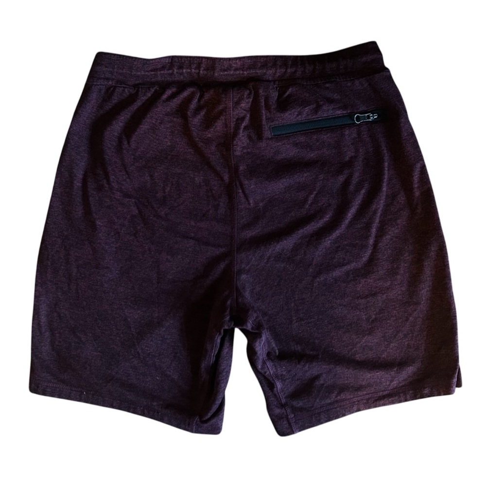 American Eagle Men’s Medium Burgundy Flex Tech Athletic Shorts - Picture 2 of 9